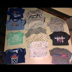 18 PCs Baby boy Onezees BUNDLE F
